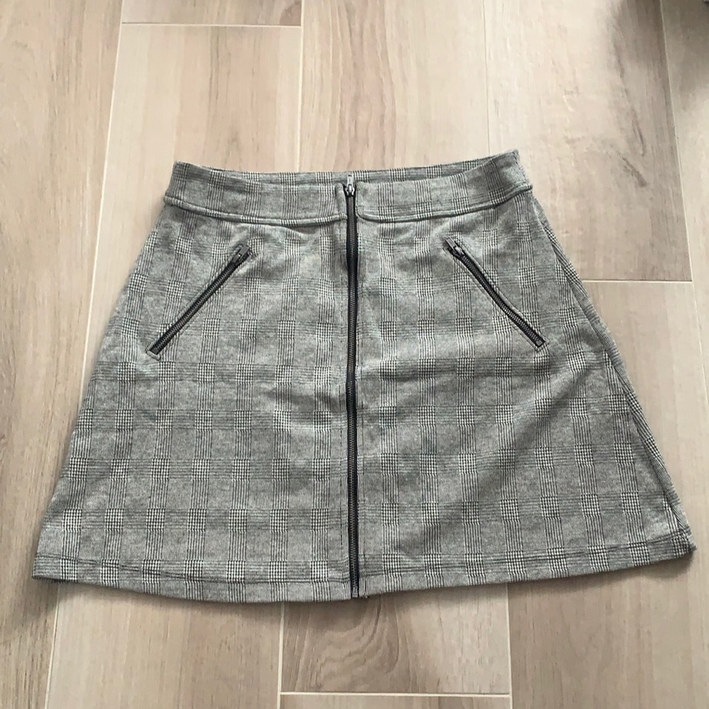 Plaid Mini Skirt